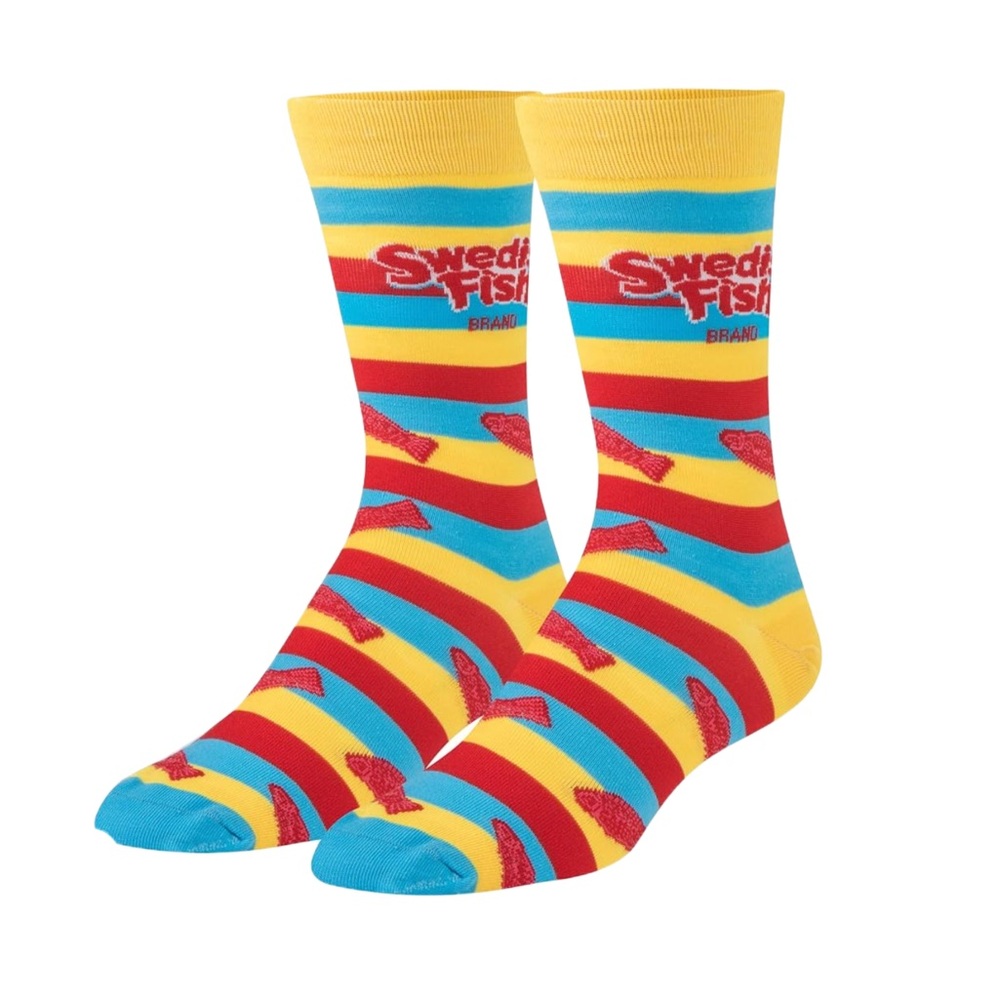 Pop Tarts Swedish Fish Oreo Cookie Men’s Crew Socks 3 Pair Size 6-12 - Picture 5 of 7